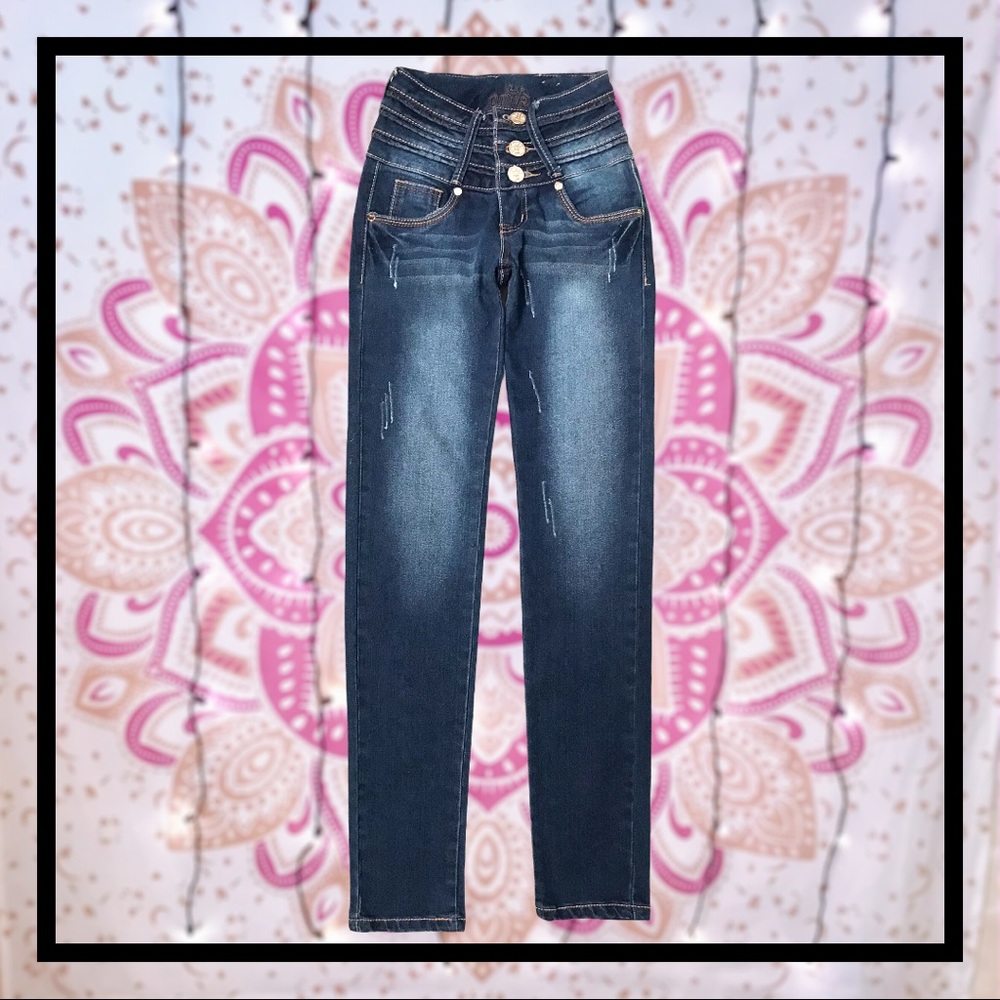 Gotti Jeans 90’s High Waist Skinny Jeans Rare Find